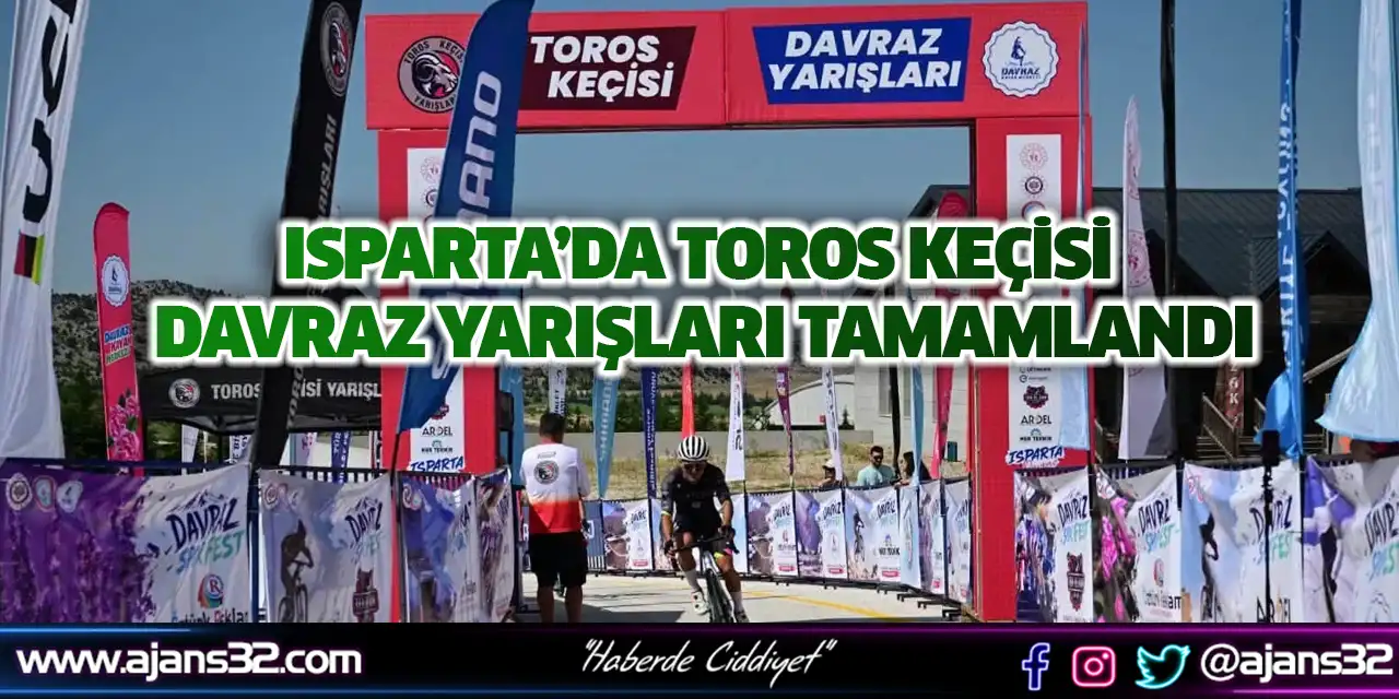 Isparta’da Toros Keçisi Davraz Yarışları Tamamlandı