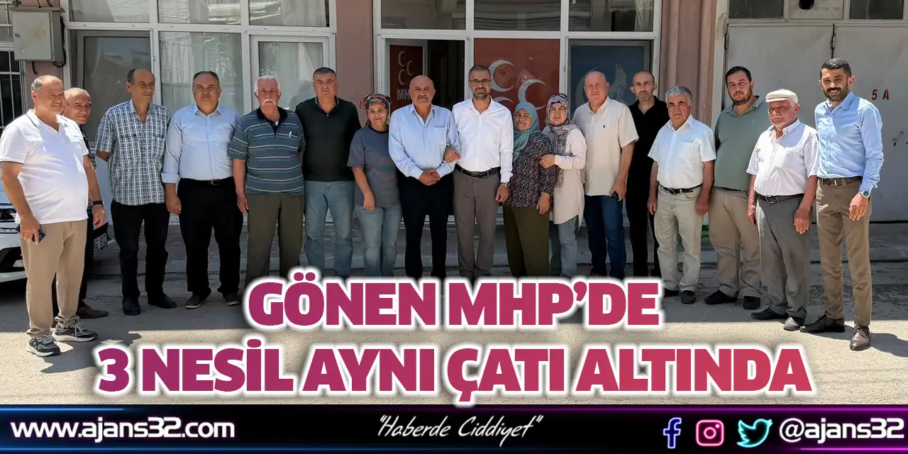 Gönen Mhp’de 3 Nesil Aynı Çatı Altında