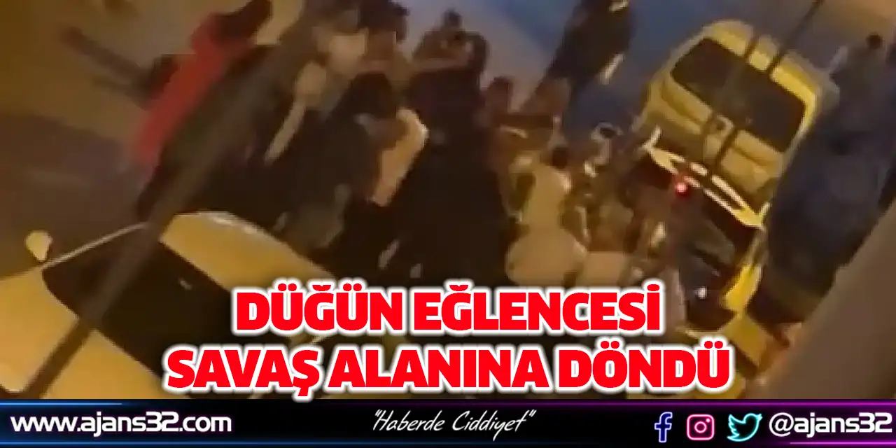Düğün Eğlencesi Savaş Alanına Döndü