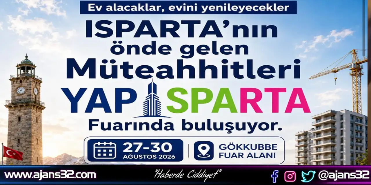 Isparta’nın Önde Gelen Müteahhitlik Firmaları YAPISPARTA Fuarı’nda Buluşuyor