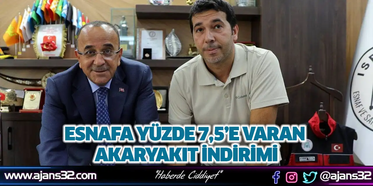 Esnafa Yüzde 7,5’e Varan Akaryakıt İndirimi