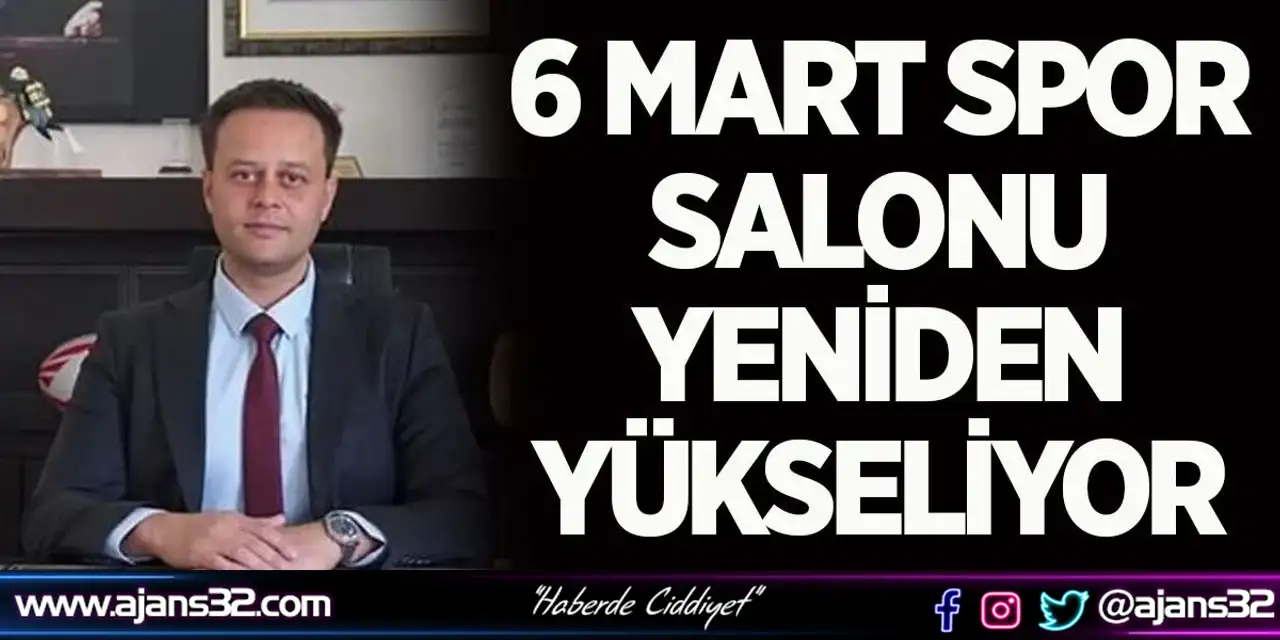 6 Mart Spor Salonu Yeniden Yükseliyor
