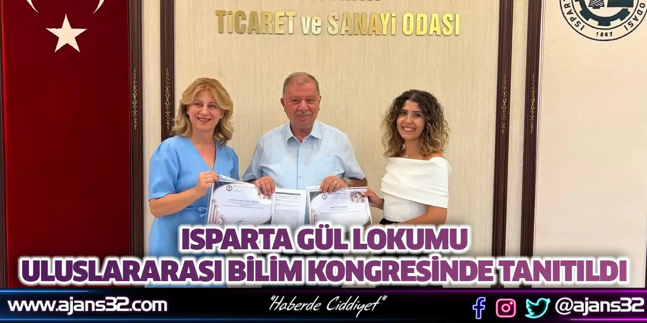 Isparta Gül Lokumu, Uluslararası Bilim Kongresinde Tanıtıldı