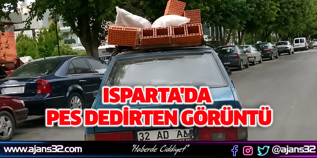 Isparta'da Pes Dedirten Görüntü