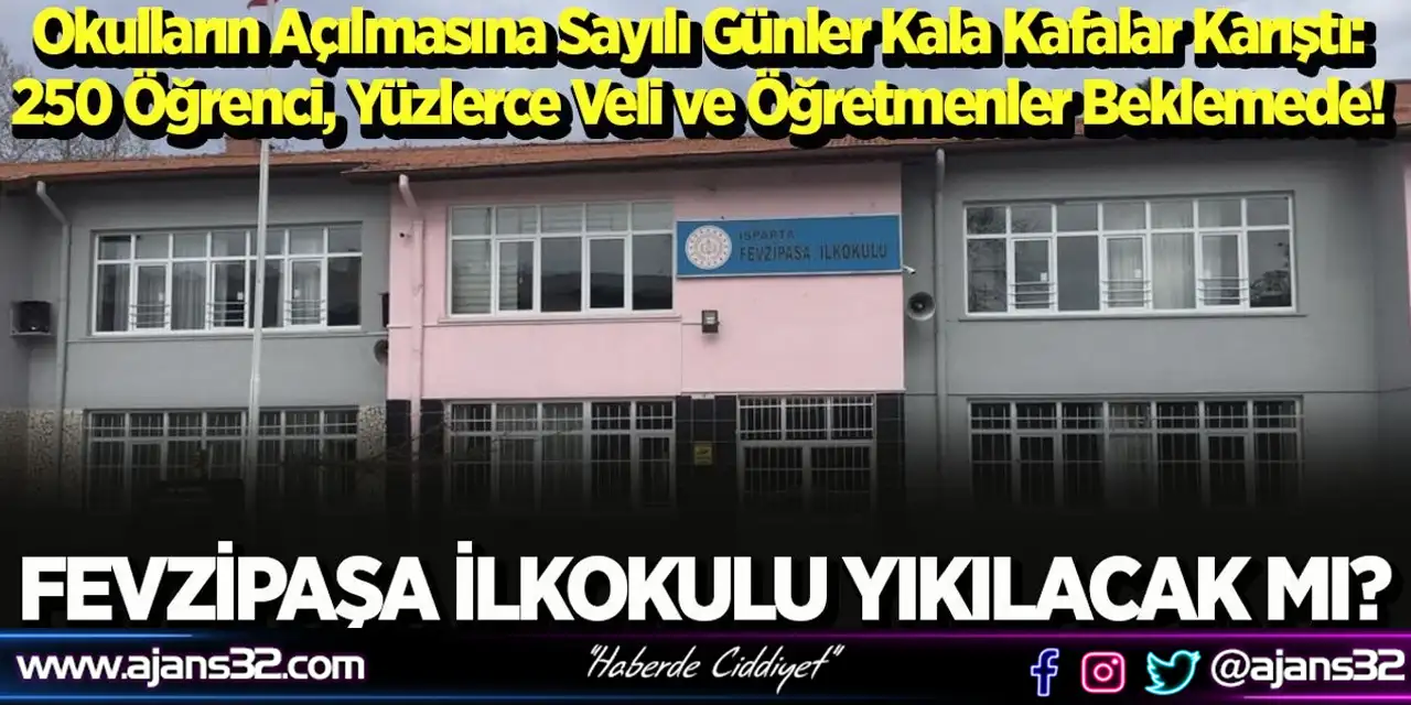 Fevzipaşa İlkokulu Yıkılacak Mı?