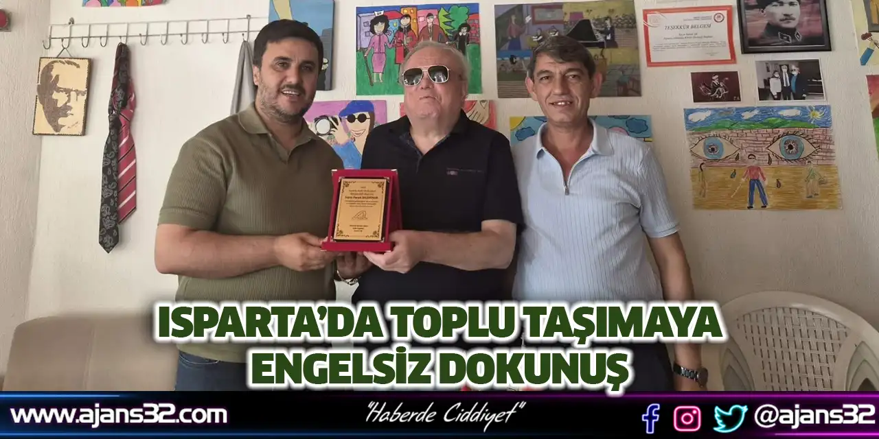 Isparta’da Toplu Taşımaya Engelsiz Dokunuş