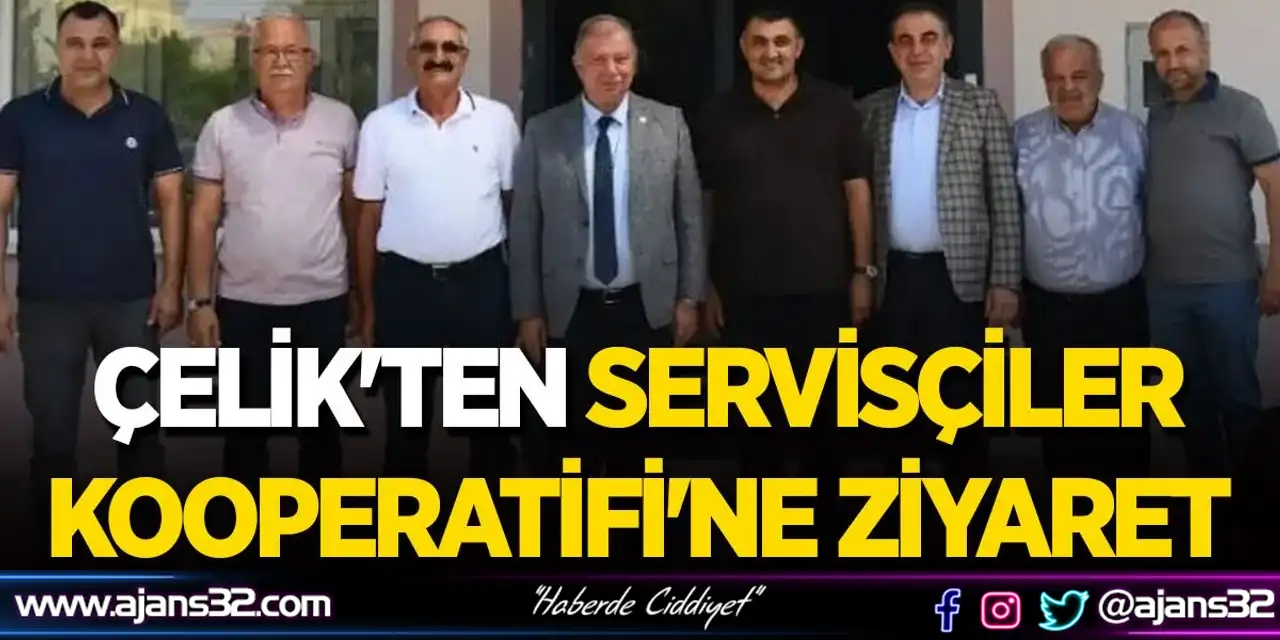 Itso Başkanı Metin Çelik'ten Servisçiler Kooperatifi'ne Ziyaret