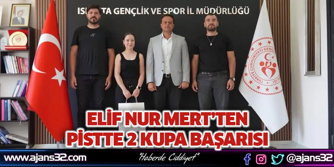 Elif Nur Mert’ten Pistte 2 Kupa Başarısı