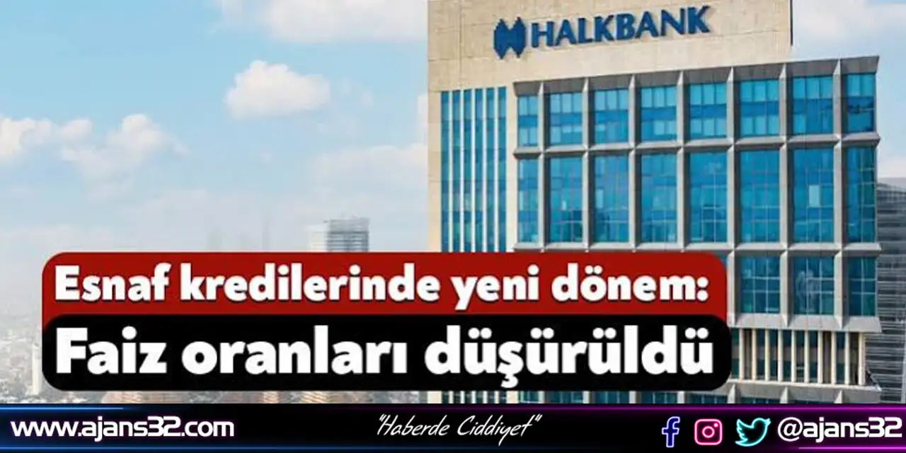 Esnaf Kredilerinde Faiz Desteği Değişti: Oranlar Düşürüldü