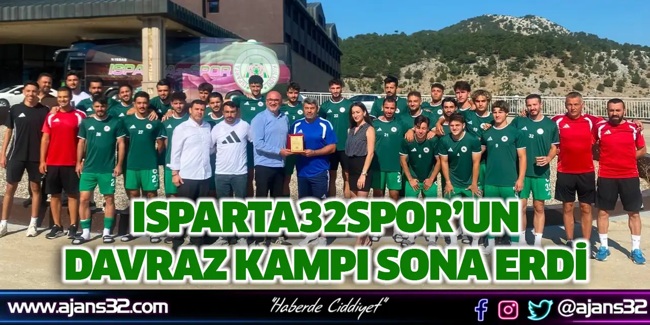 Isparta32spor’un Davraz Kampı Sona Erdi