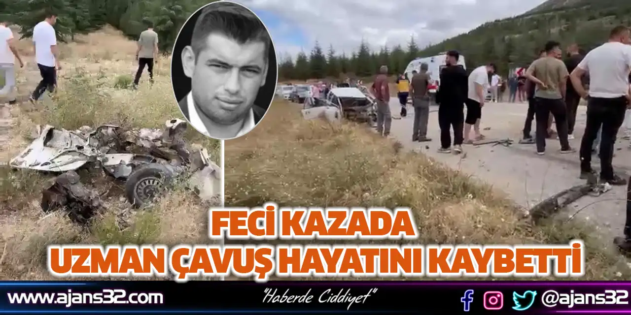 Feci Kazada Uzman Çavuş Hayatını Kaybetti