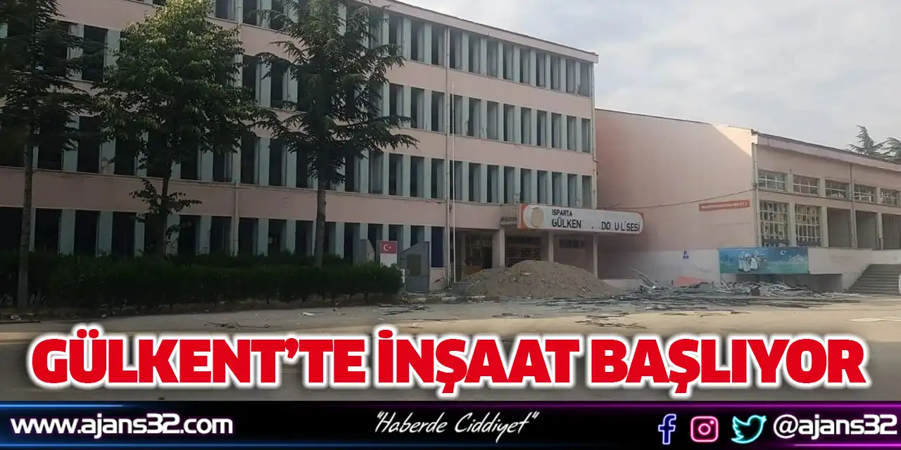 Gülkent’te İnşaat Başlıyor