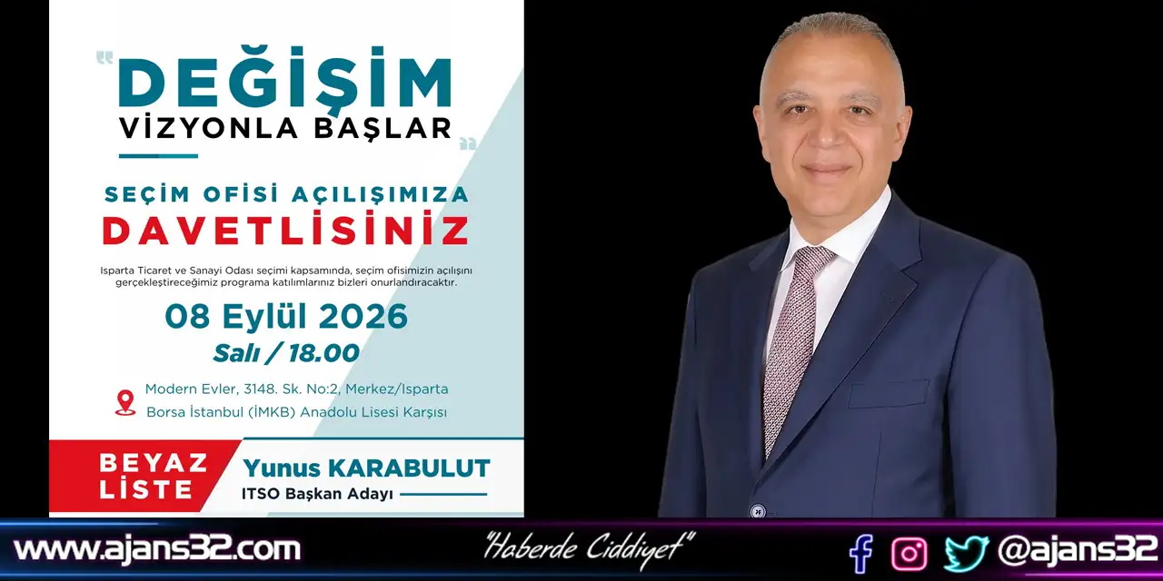 ITSO Başkan Adayı Yunus Karabulut’un Seçim Ofisi Açılıyor