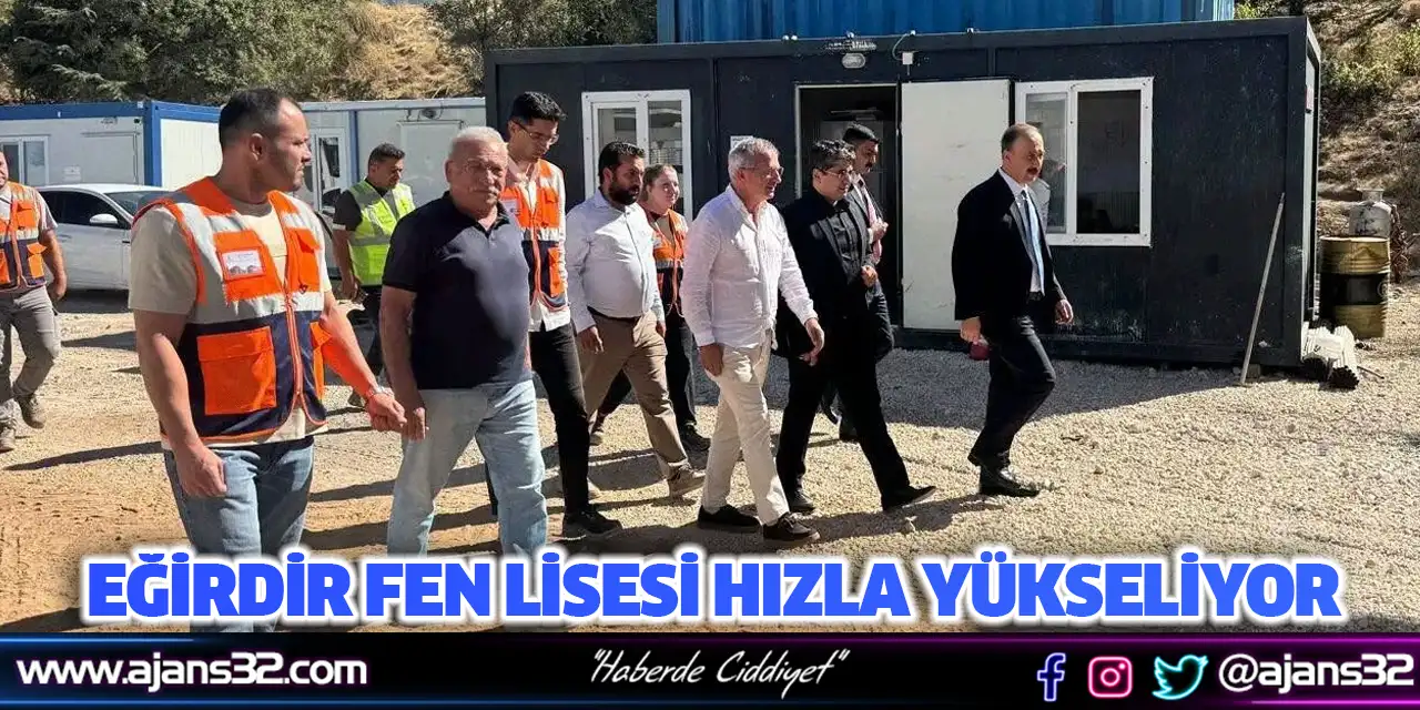 Eğirdir Fen Lisesi Hızla Yükseliyor