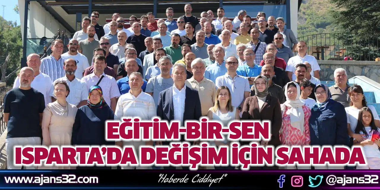 Eğitim-Bir-Sen Isparta’da Değişim İçin Sahada
