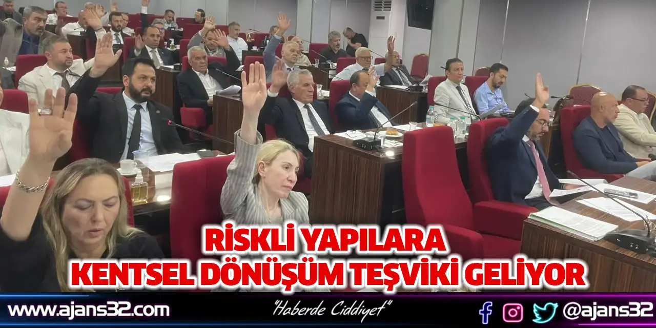 Riskli Yapılara Kentsel Dönüşüm Teşviki Geliyor