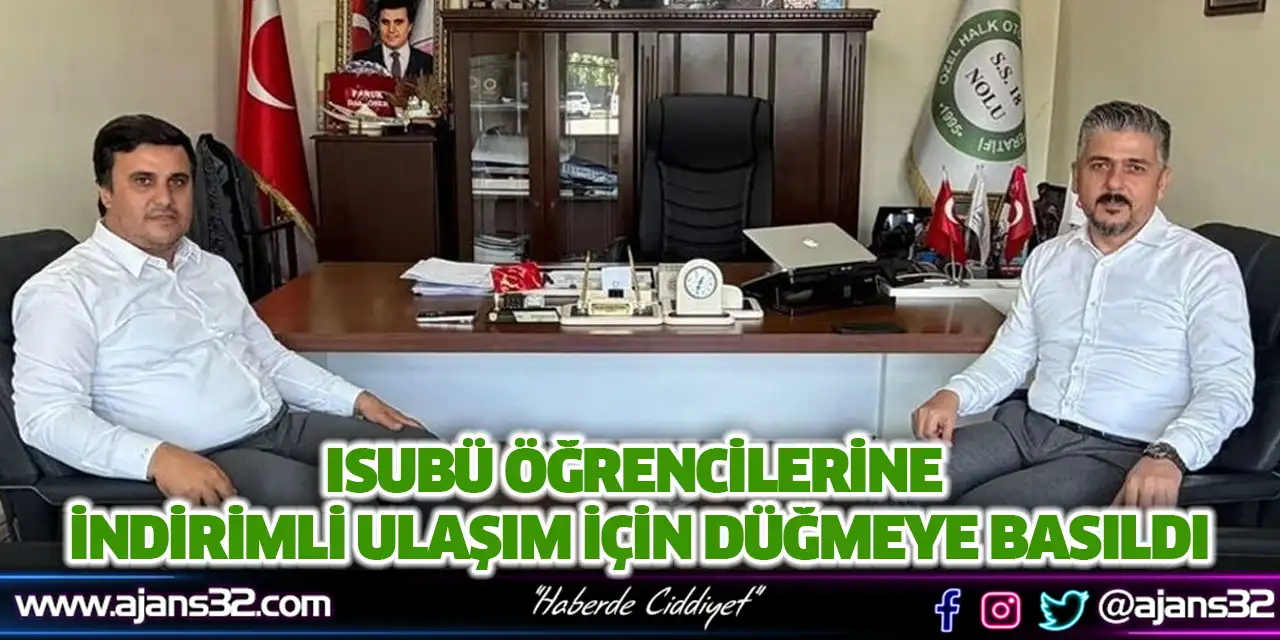 ISUBÜ Öğrencilerine İndirimli Ulaşım İçin Düğmeye Basıldı
