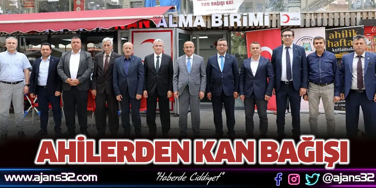 Ahilerden Kan Bağışı