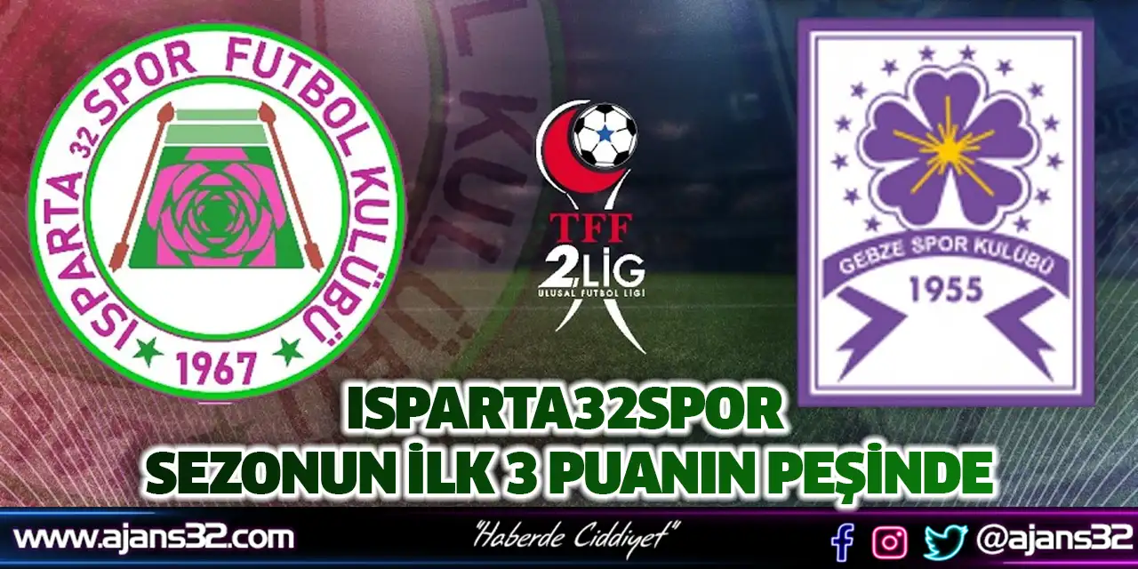 Isparta32spor Sezonun İlk 3 Puanın Peşinde