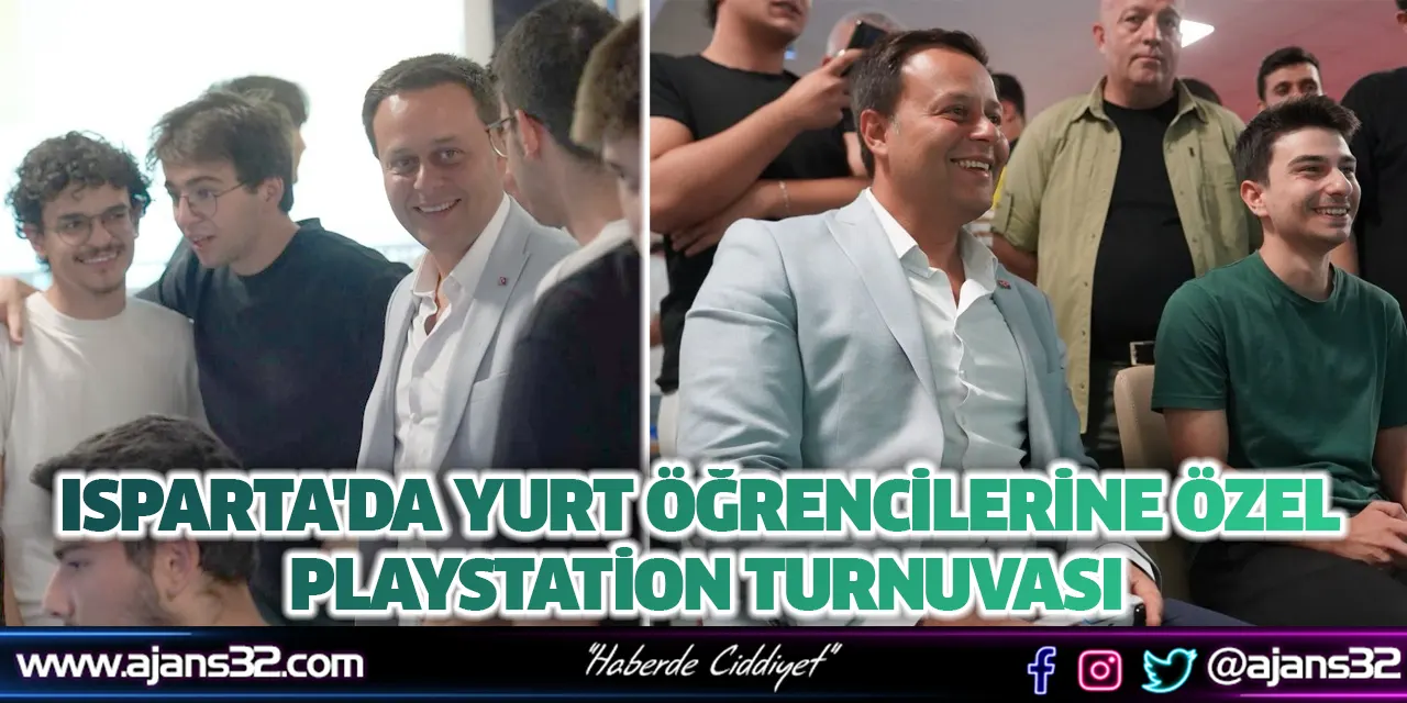 Isparta'da Yurt Öğrencilerine Özel PlayStation Turnuvası
