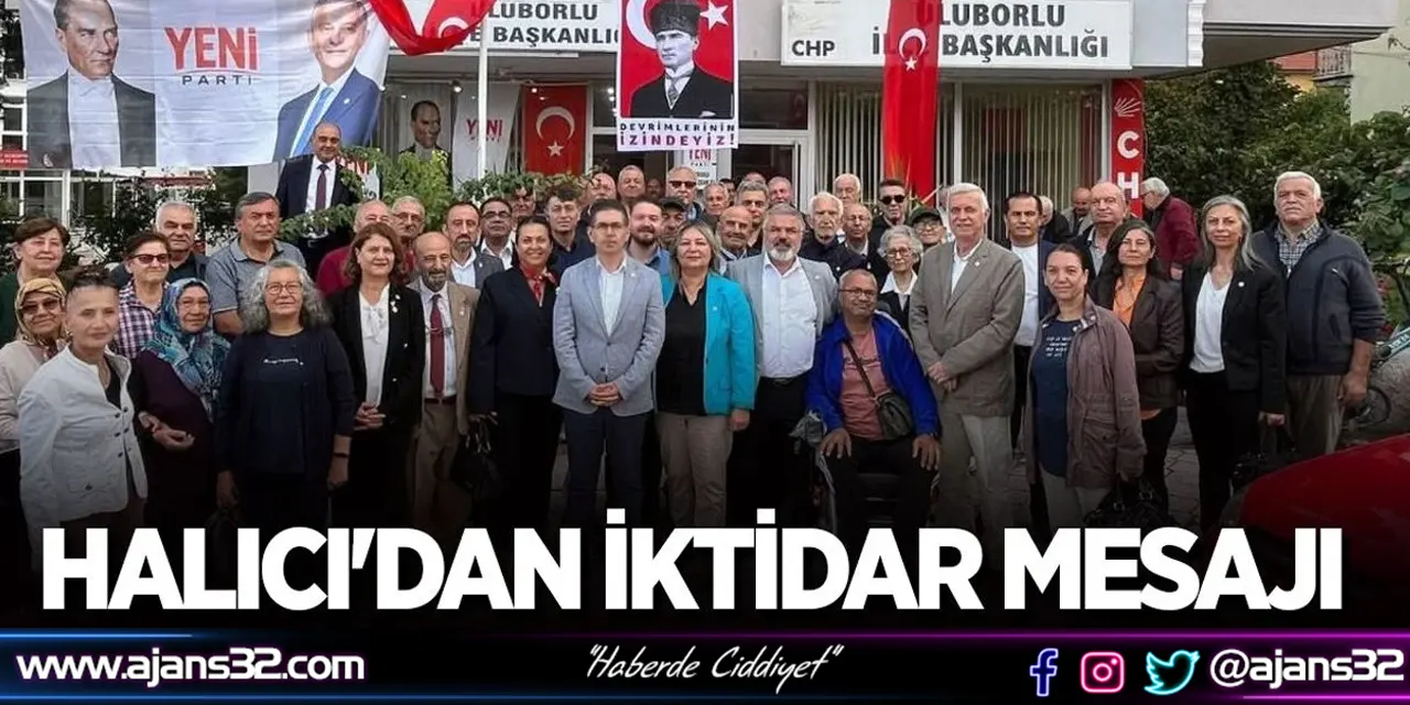 Uluborlu’da Halıcı'dan İktidar Mesajı