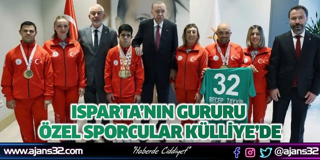 Isparta’nın Gururu Özel Sporcular Külliye’de