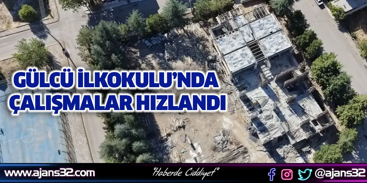 Gülcü İlkokulu’nda Çalışmalar Hızlandı
