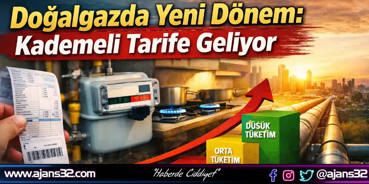Doğalgazda Kademeli Tarife Başlıyor, Faturalar Katlanabilir