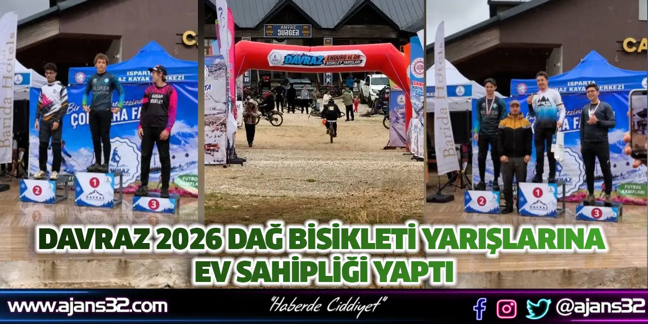 Davraz 2026 Dağ Bisikleti Yarışlarına Ev Sahipliği Yaptı