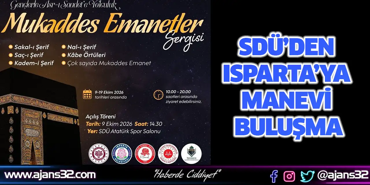 SDÜ’den Isparta’ya Manevi Buluşma