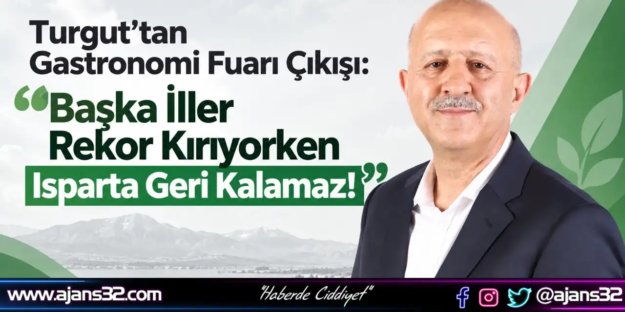 Turgut’tan Gastronomi Fuarı Çıkışı