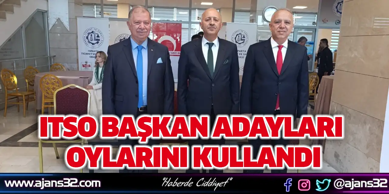 ITSO Başkan Adayları Oylarını Kullandı