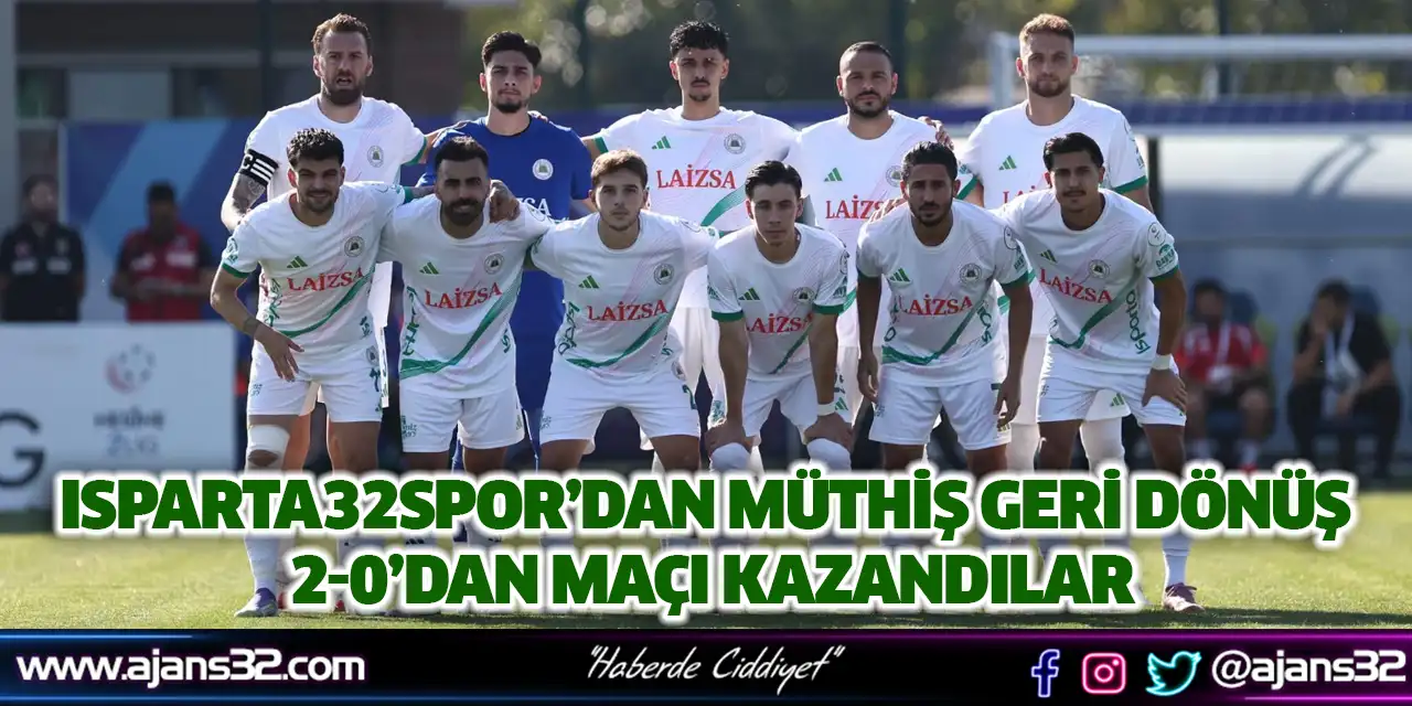 Isparta32spor’dan Müthiş Geri Dönüş