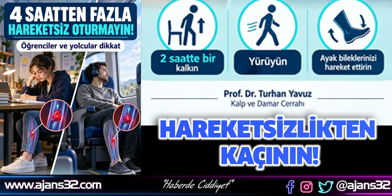 Öğrencilere ve Yolculara Önemli Uyarı: Hareketsizlikten Kaçının