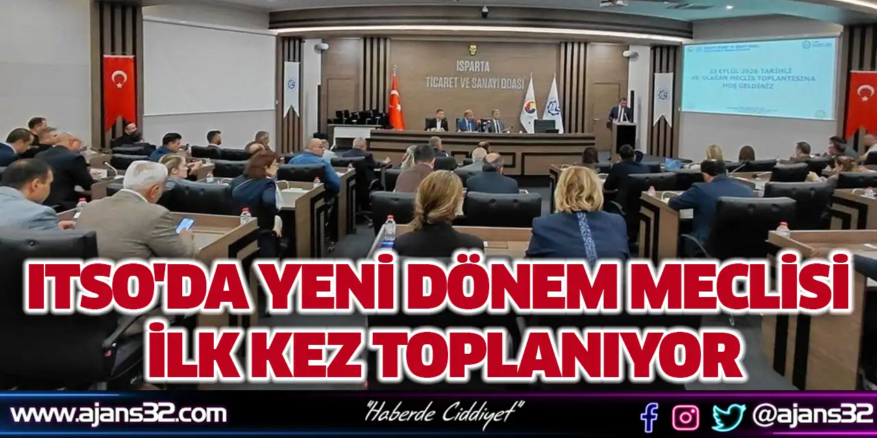 ITSO'da Yeni Dönem Meclisi İlk Kez Toplanıyor