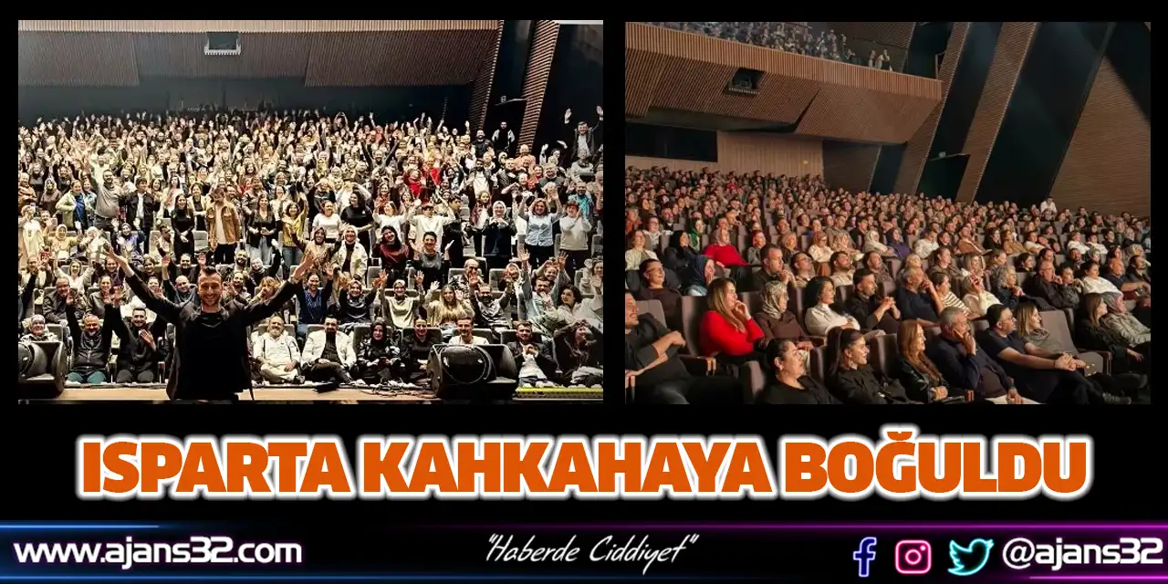 Isparta Kahkahaya Boğuldu