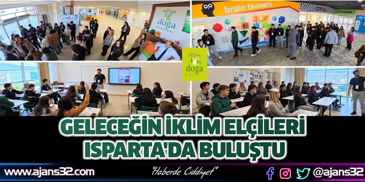 Geleceğin İklim Elçileri Isparta'da Buluştu