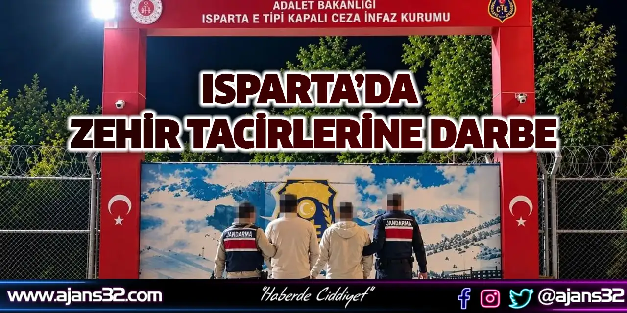 Isparta’da Zehir Tacirlerine Darbe