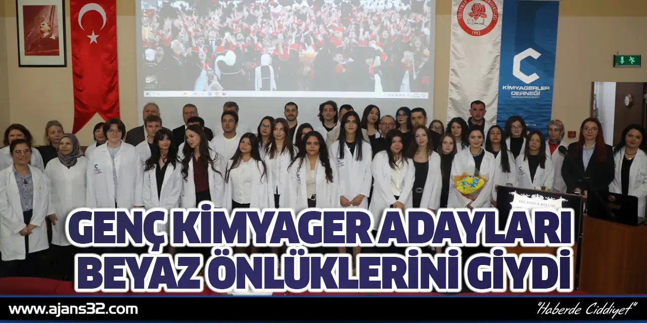 Genç Kimyager Adayları Beyaz Önlüklerini Giydi