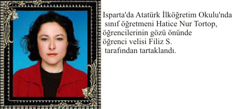 Kadın Veli, Okulda Kadın Öğretmene Saldırdı