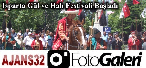 Isparta Gül ve Halı Festivali Başladı (Foto Galeri)