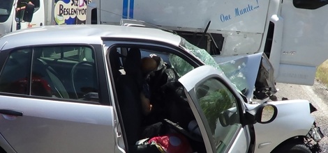 Ağlasun Yolunda Trafik Kazası: 1 Ölü