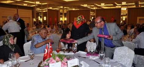 Şehit Aileleri ve Gaziler İftar'da Buluştu