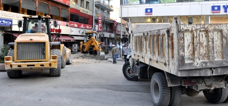 Kafaler Caddesinde Renkli Asfalt Uygulaması Yapılacak