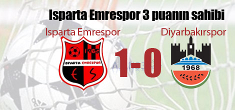 Isparta Emrespor 3 puanın sahibi