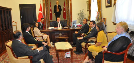 Vali Oğuz’a Amerikalı Heyetten Ziyaret