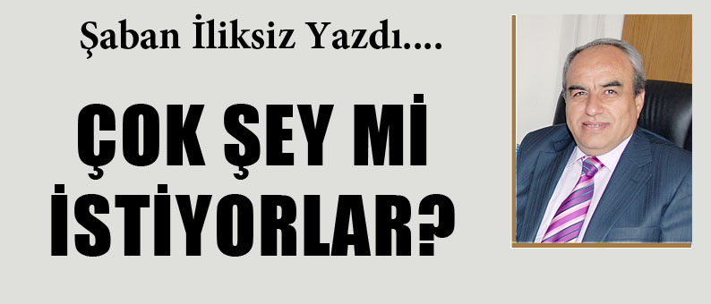 Çok Şey Mi İstiyorlar?