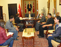 Ebru Topluluğu'ndan Vali Oğuz'a Ziyaret