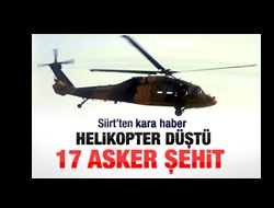 Siirt'ten Kara Haber: 17 Şehit!