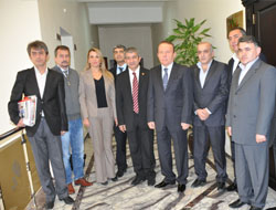 Sabah Ekibi Vali Oğuz’u Ziyaret Etti